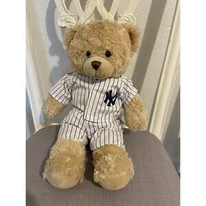 BUILD A BEAR Plush NEW YORK YANKEES‎ Bear Uniform 18" #1